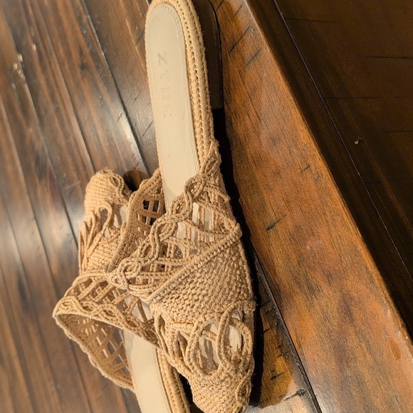 Zyne Raffy I Mule Slides Raffia 38 - Picture 7 of 9